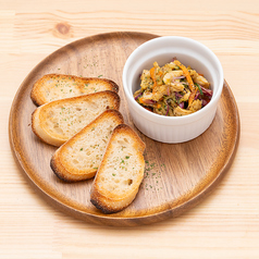 スパイスチキンバゲット