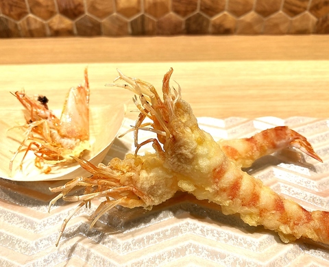 【 活き車海老の天ぷら、是非ともご賞味ください！】　★ ご予約　058-213-2525　