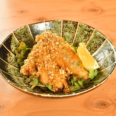 フライドポテト/ちくわチーズ磯辺揚げ/鶏皮餃子　各