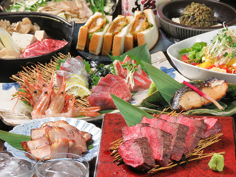 【中野坂上駅から徒歩１分】鮮魚と和食と炭火肉