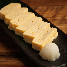 比内地鶏のだし巻き玉子