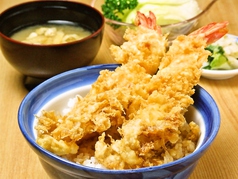 特大海老天丼