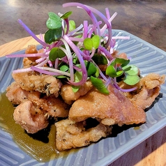 鶏皮ポン酢