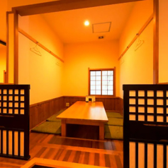 掘りごたつのお席は大人数でのお食事や宴会にもピッタリです◎