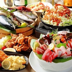 宴会に人気!飲み放題付コース5000円(税込)