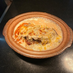 ハンバーグ グラタンチーズ焼き