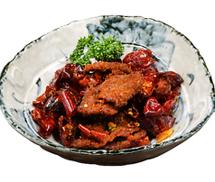 【当店名物】牛肉の香り炒め