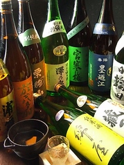 地酒飲み放題単品もご用意！地酒付き飲み放題は￥2500