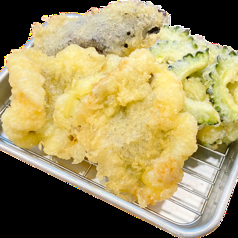 ハモと旬野菜の天ぷら