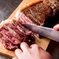 料理メニュー写真&nbsp;特製牛ハラミステーキ