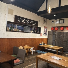 座敷なので小さいお子様と一緒のお食事でも安心してご利用頂けます♪お子様用のおもちゃもご用意しております♪