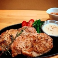 料理メニュー写真&nbsp;信玄鶏のチキンステーキ200グラム