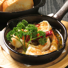 大海老のアヒージョ