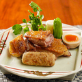 料理メニュー写真 【大山鶏焼き】大山鶏3種盛り