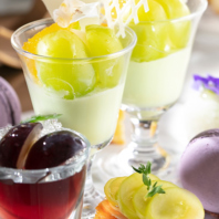 季節の食材を使ったアフタヌーンティーを楽しめる◎