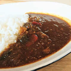 牛ひき肉たっぷりのカレーライス