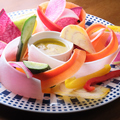 料理メニュー写真&nbsp;新鮮野菜のバーニャカウダ