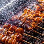 一本一本丁寧に焼き上げた串焼きは当店にきたらぜひ召し上がっていただきたい自慢のメニューです！!