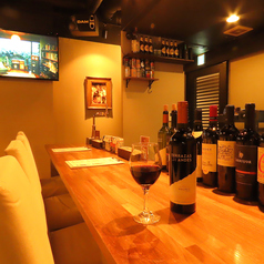 カウンター席×4