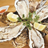 看板メニュー【三陸産生牡蠣】