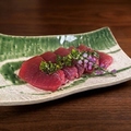 料理メニュー写真&nbsp;本マグロ ニラ醤油 一人前