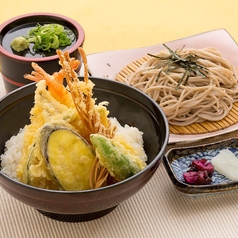 天丼とミニざるそばセット