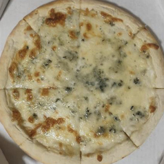 ブルーチーズの和風ピザ