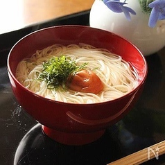 南高梅のにゅうめん