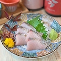 料理メニュー写真 鰆の御造り（Spanish Mackerel Sashimi）