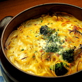 料理メニュー写真&nbsp;チーズのグラタン風スパゲッティー