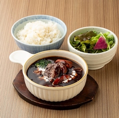牛たんシチュー定食