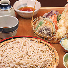 海老天もり蕎麦