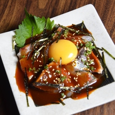 彩り鮮魚の海鮮ユッケ