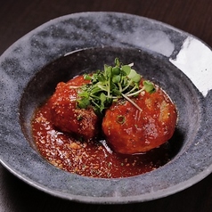 つくねのトマト煮 みんな大好きミートボール風