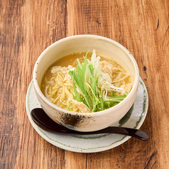 鶏白湯ミニラーメン