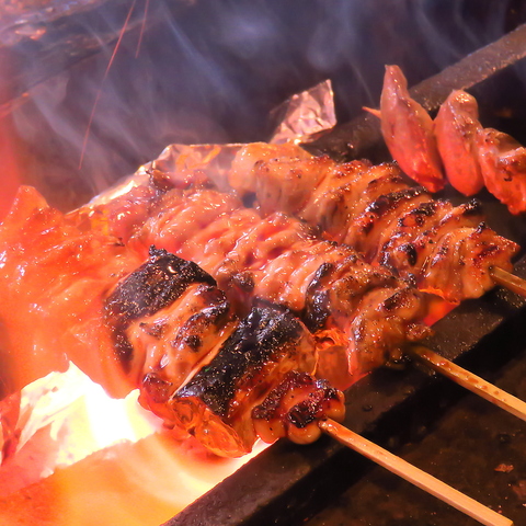 炭火で丁寧に焼き上げることで地鶏の美味しさが凝縮される…焼鳥を専門とした居酒屋