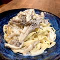 料理メニュー写真&nbsp;茸の味噌クリームパスタ(ランチ限定)