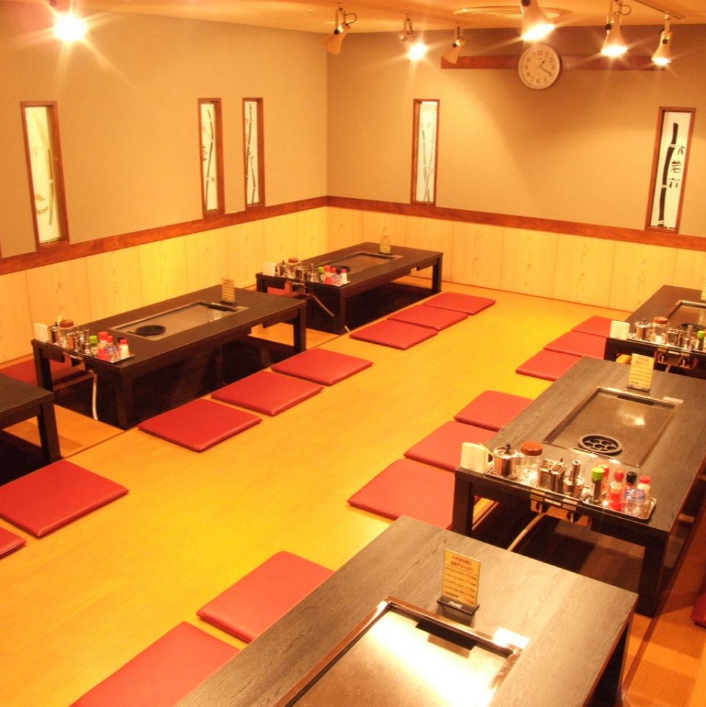 【食べ放題飲み放題ギャラリー】最大40名様までOKのお座敷もご用意しています。