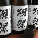 獺祭7種類に田酒、飛露喜、十四代、スパークリング日本酒まで幅広くご案内しております。
