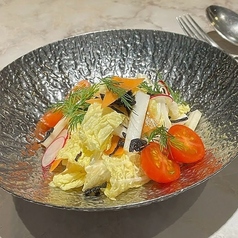 白菜と塩昆布のシャキシャキサラダ