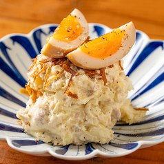 ポテサラ　鴨そぼろ入り