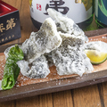 料理メニュー写真&nbsp;クエ皮の唐揚げ