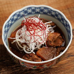 牛すじと鶏レバーのどて煮