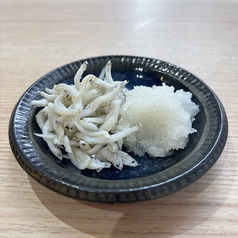 釜揚げしらすおろし