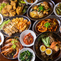 こだわりの韓国メニュー充実の店！お気に入りの一杯と☆