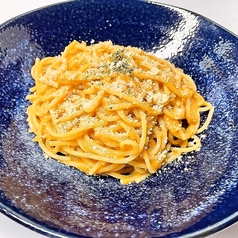 カニのトマトクリームパスタ