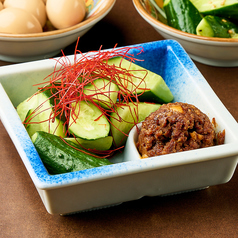 旨辛自家製肉味噌きゅうり