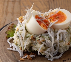 釜揚げシラスのポテトサラダ