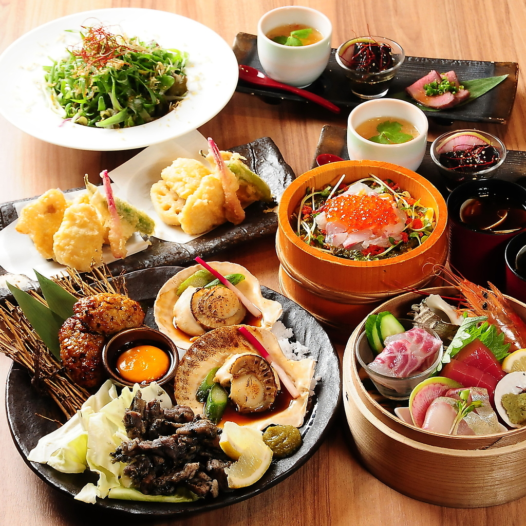 ボリューム満点！飲み放題が付いたお得なコースを多数ご用意♪各種宴会や打ち上げパーティーに最適！