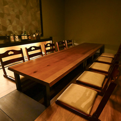 個室は最大10名様まで♪